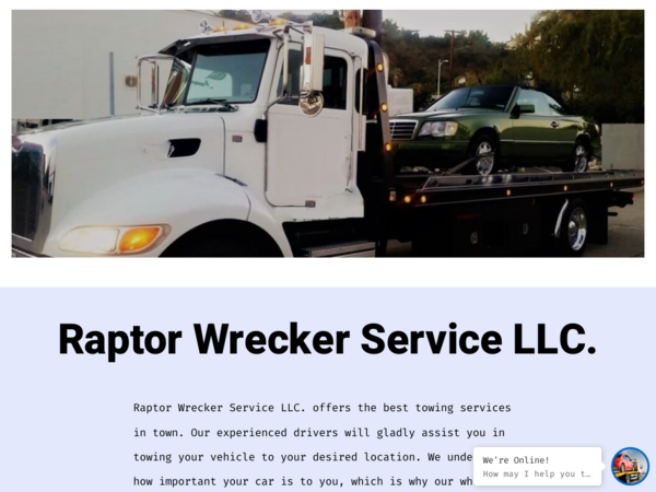 Raptor Wrecker Servicellc.