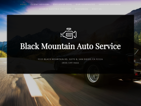 Black Mountain Auto Services