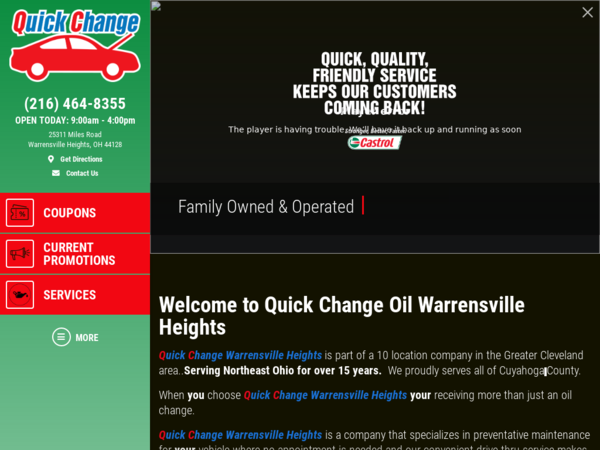 Quick Change Oil Warrensville Heights