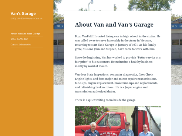 Van's Garage LLC