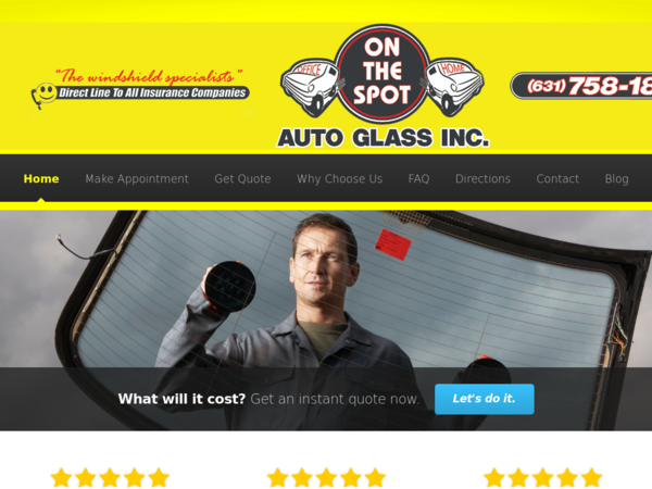 On the Spot Auto Glass Inc