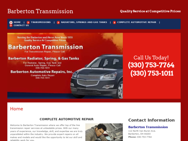 Barberton Radiator & Gas Tank