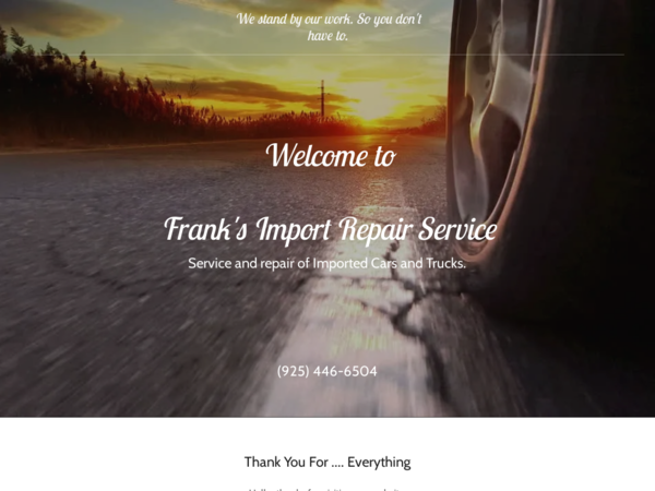 Frank's Import Repair Service