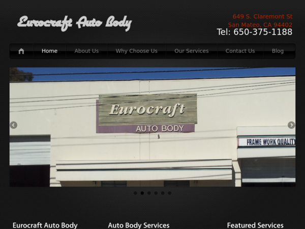 Eurocraft Auto Body Shop & Collision Repair Paint Shop
