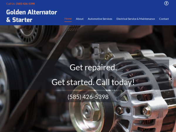 Golden Alternator & Starter