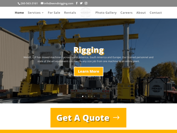 Wendt LLP Rigging Heavy
