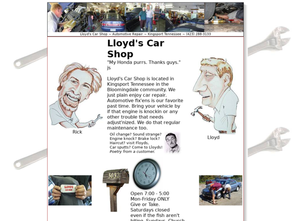 Lloyd's Car Shop