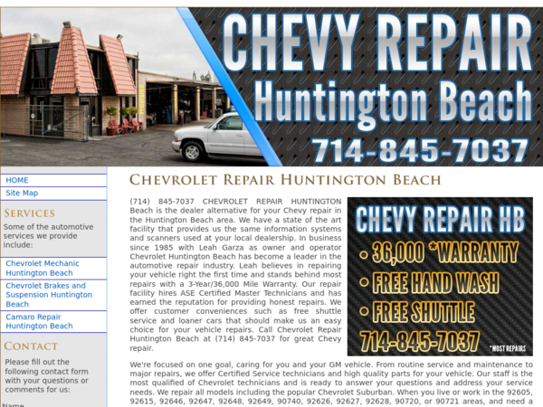 Chevy Repair Huntington Beach