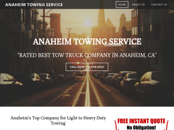 Anaheim Towing Service