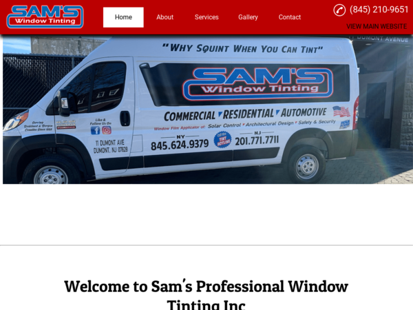 Sam's Professional Window Tinting Inc