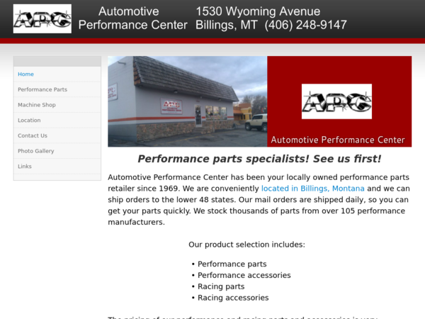 Automotive Performance Center