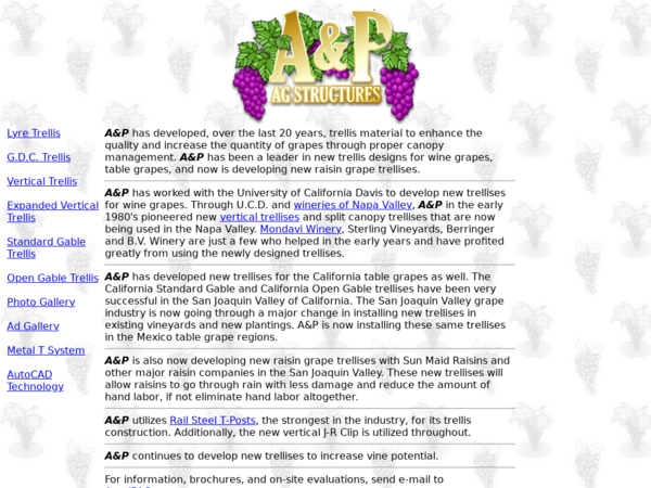A & P AG Structures
