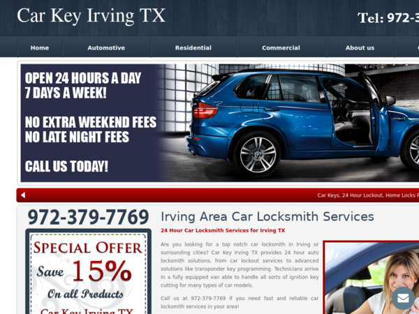 Cars Key Irving TX