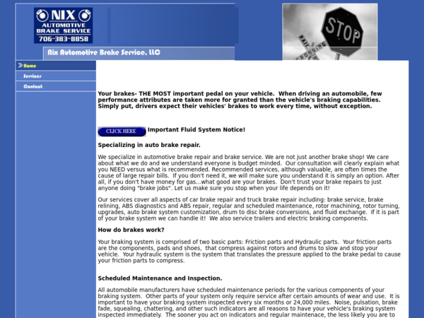Nix Automotive Brake Services