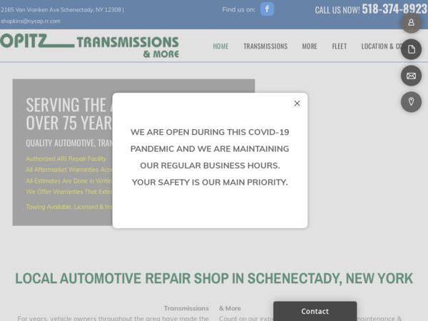 Opitz Transmissions Inc