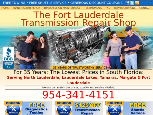 The Fort Lauderdale Transmission Repair Shop