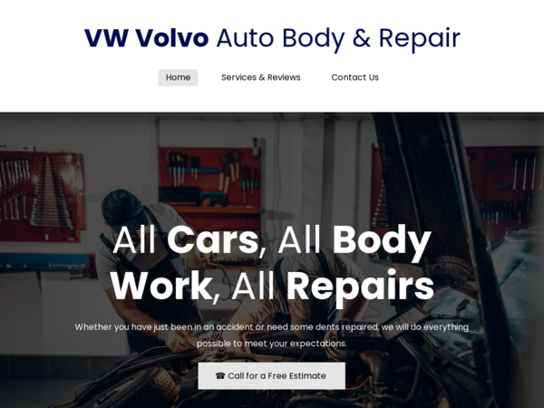 VW Volvo Auto Body & Repair