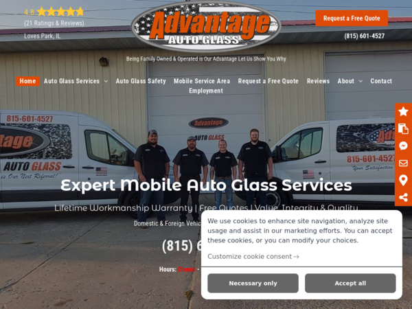 Advantage Auto Glass Inc