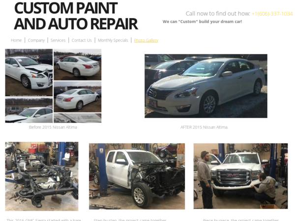 Custom Paint and Auto Repair