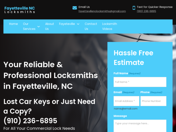 Fayetteville NC Locksmiths