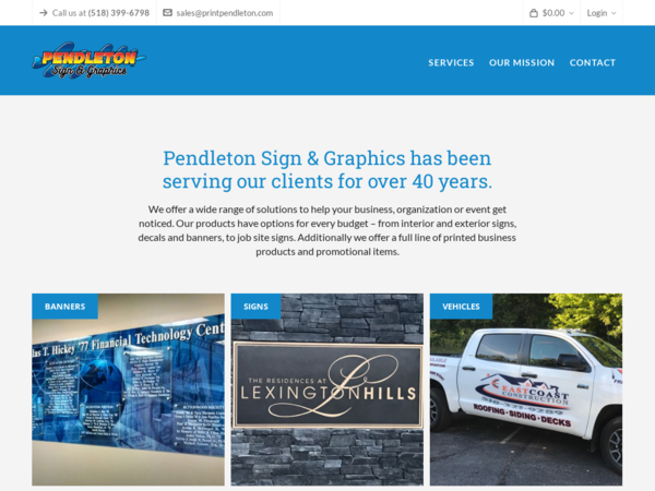 Pendleton Sign Co Inc