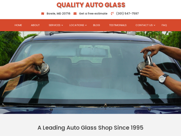 Quality Auto Glass Windshield Repair