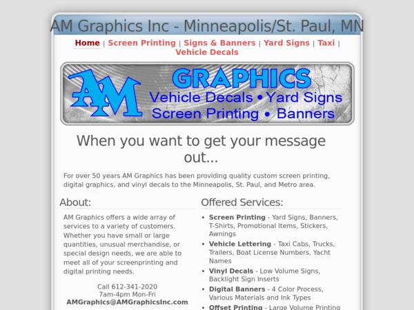 A M Graphics Inc