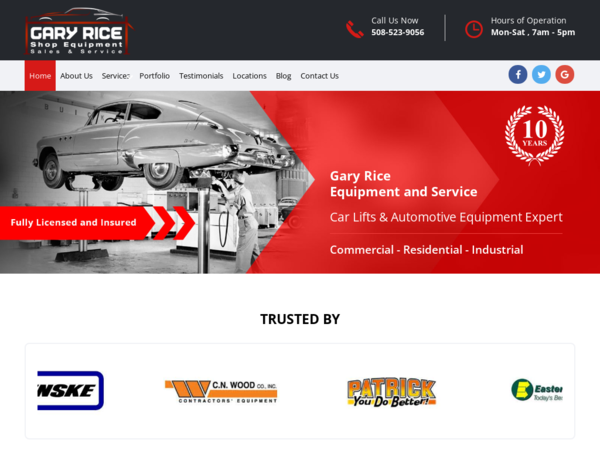 Gary Rice Equipment and Service