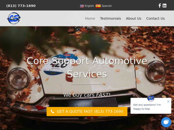 Core Support Automotive Recycling