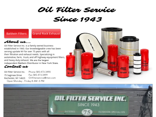 Oil Filter Service Inc