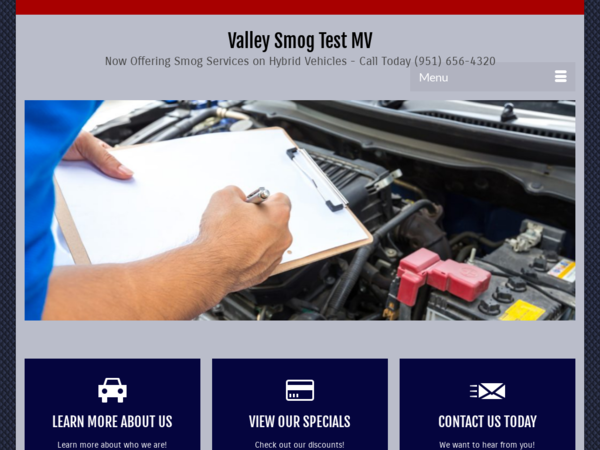 Valley Smog Test