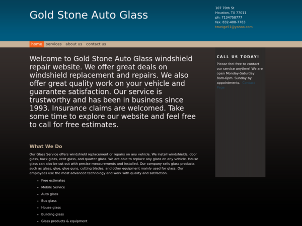 Gold Stone Auto Glass