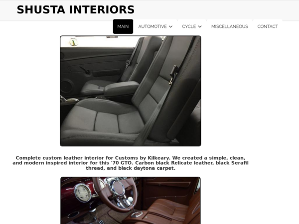 Shusta Custom Interior