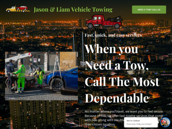 Jason & Liam Vehicle Towing