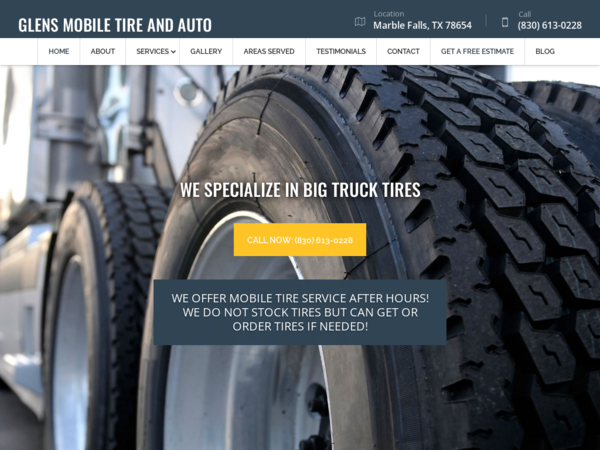 Glens Mobile Tire and Auto
