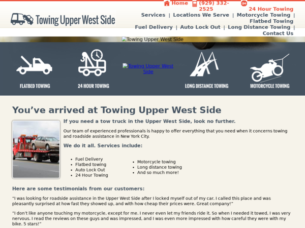 Towing Upper Westside