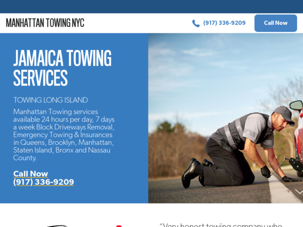 Towing Services NYC
