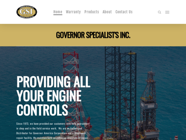 Governor Specialists Inc