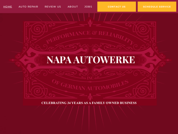 Napa Autowerke Inc