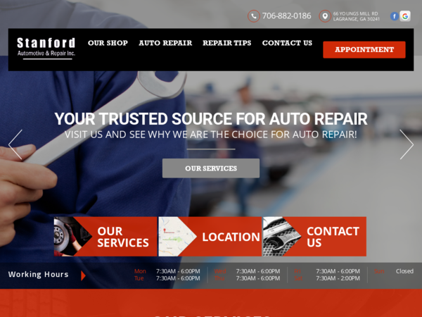 Stanford Automotive & Repair Inc.