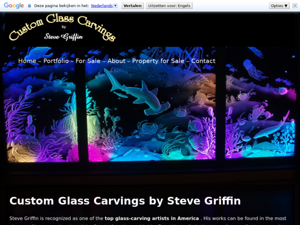 Custom Glass Carvings