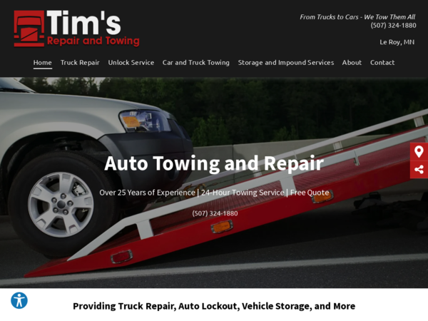 Tim's Repair & Towing