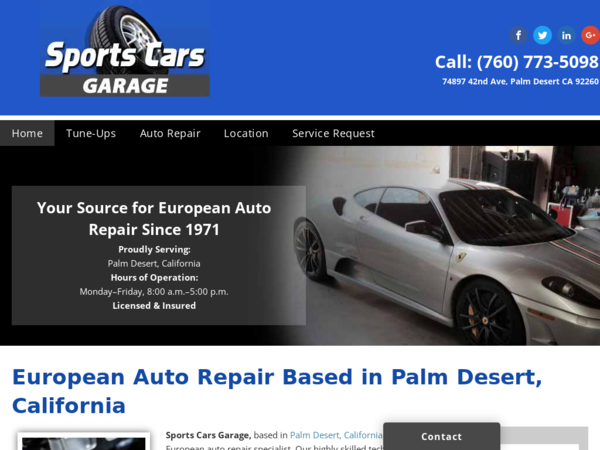 Sports Cars Garage