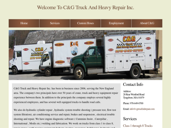C&G Truck and Heavy Repair Inc.