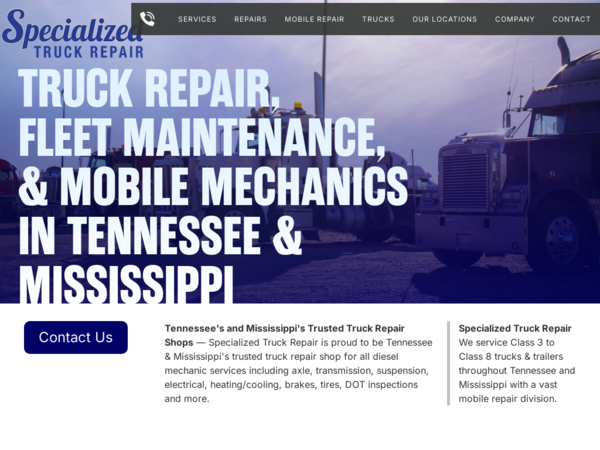 Specialized Truck Repair