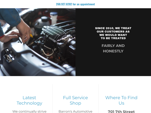 Barron's Automotive Services Inc