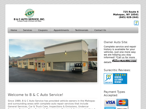 B & C Auto Services Inc
