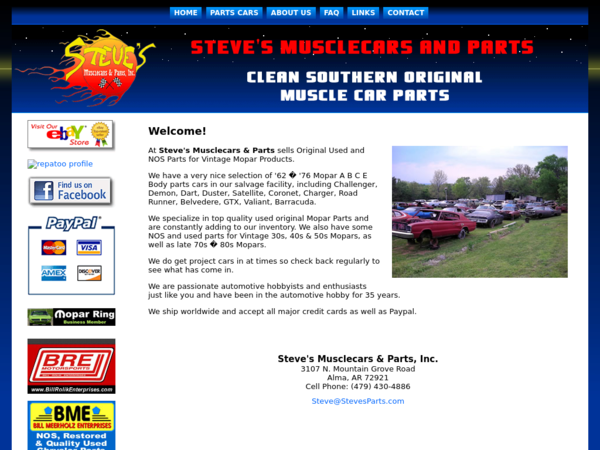 Steve's Musclecars & Parts