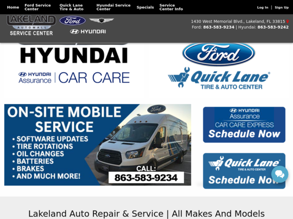Lakeland Hyundai Service