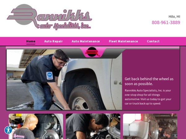 Rannikks Auto Specialists Inc